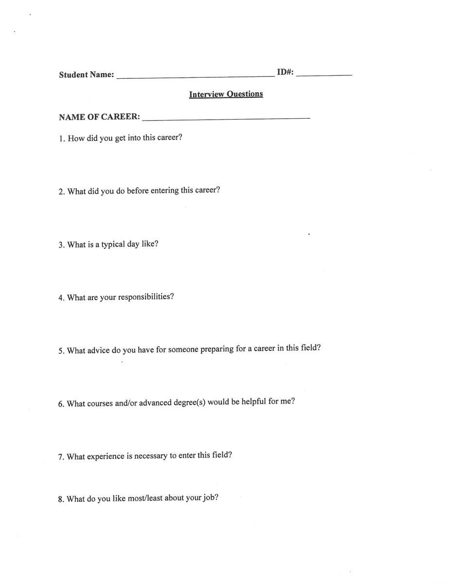 Interview Questions 1